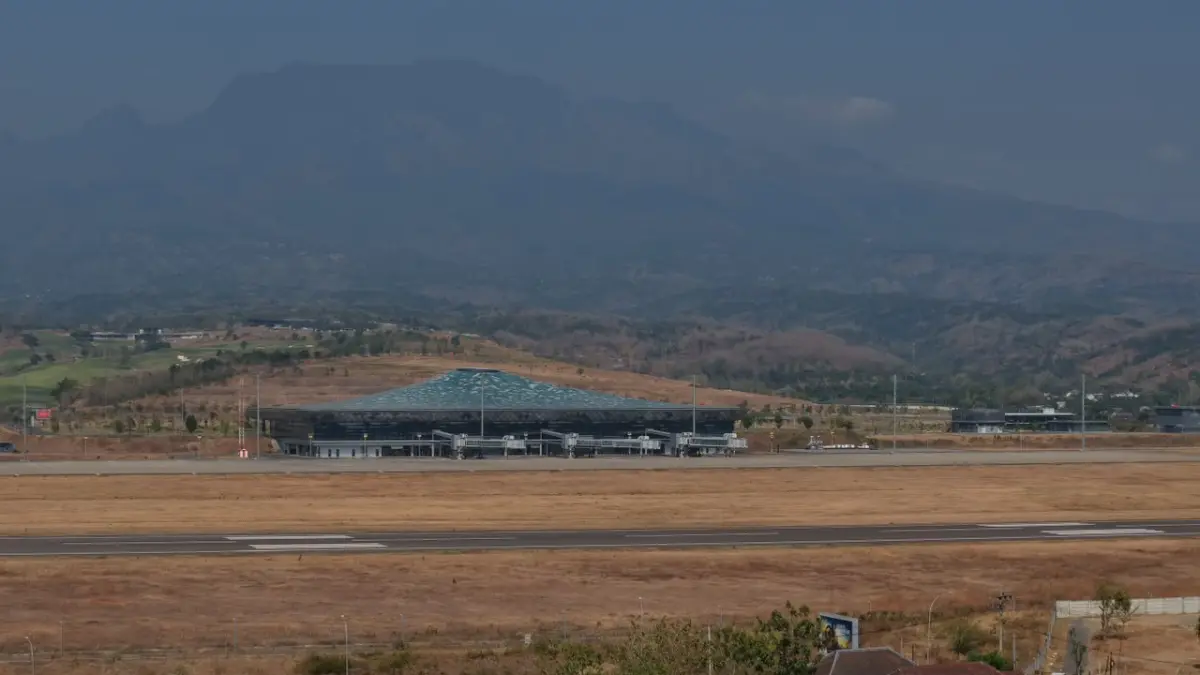 Landscape Bandara Internasional Dhoho Kediri. (Foto Wahyu Adji)
