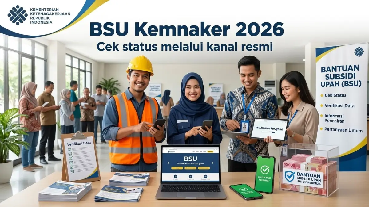 Cek BSU Kemenaker 2026