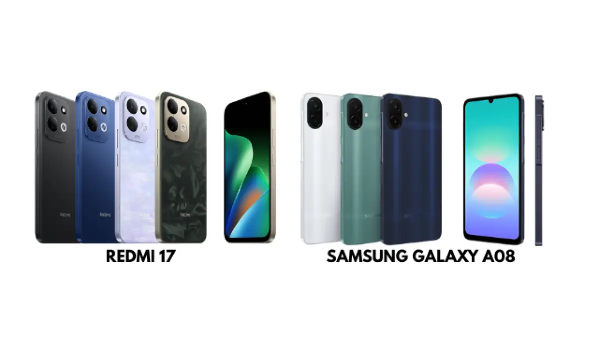 REDMI 17 vs SAMSUNG GALAXY A08