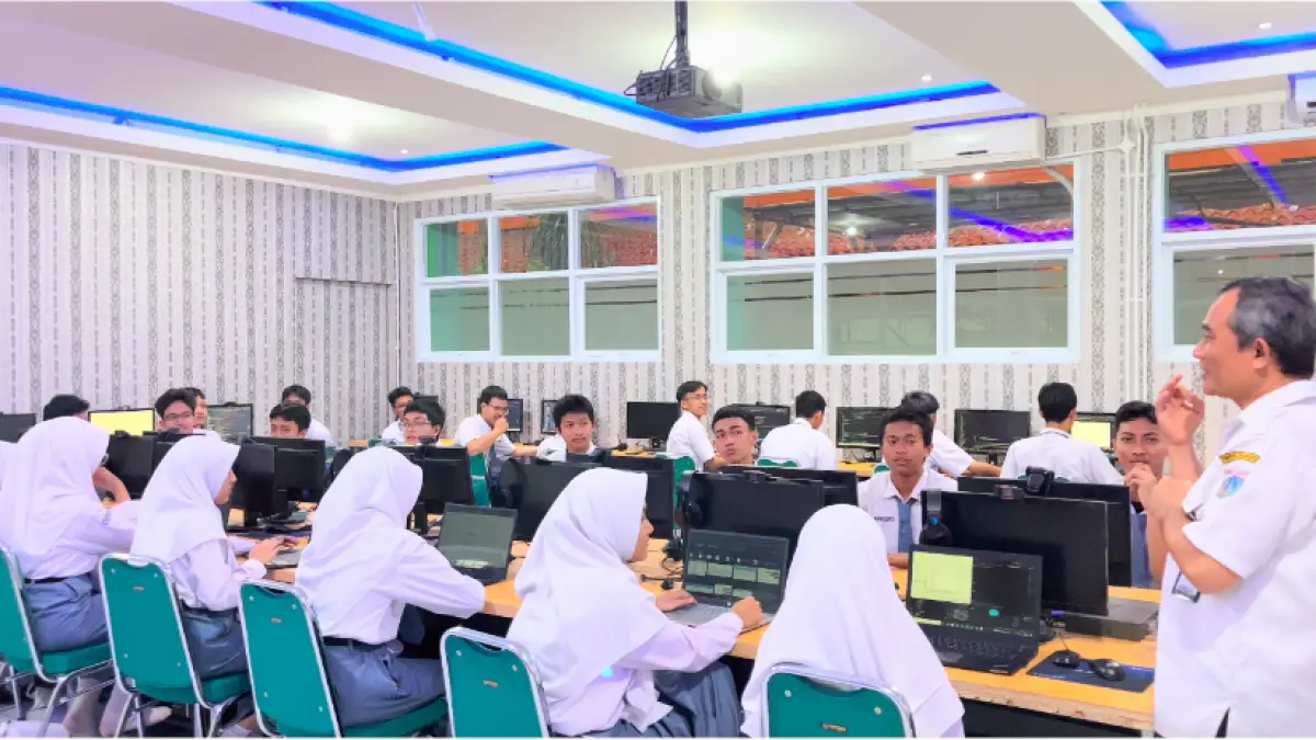 Pembelajaran mudah dengan Koneksi (Foto: Dok. Zetta)