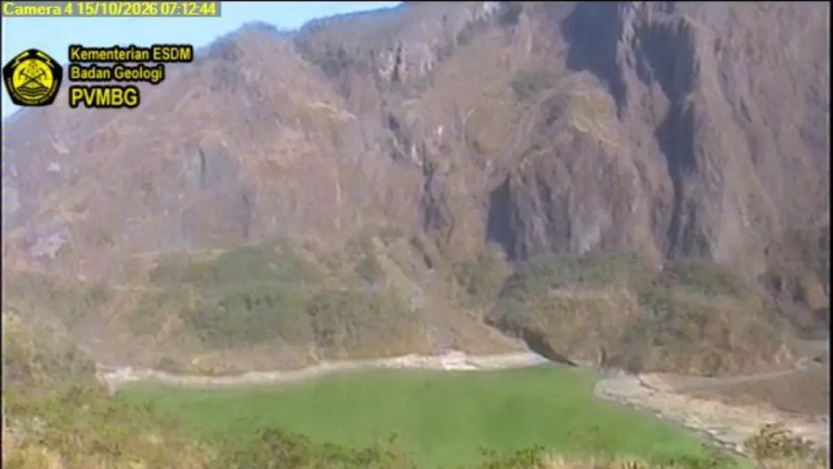 Status Gunung Kelud Normal.