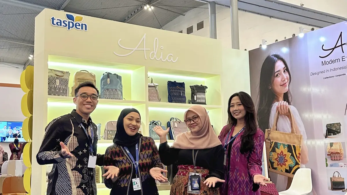 Dari Kediri ke Panggung Nasional, Perjalanan Adia Bag Menembus Rantai Pasok Global Bersama TASPEN