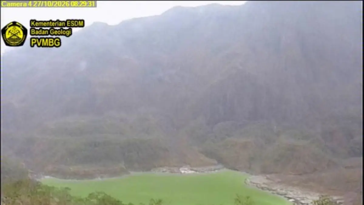 Gempa Tektonik Jauh Kelud Turun Jadi Sekali, Statusnya Level I