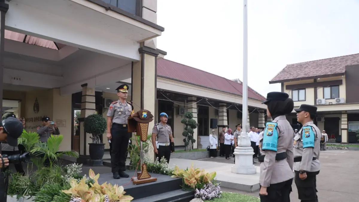 Kapolres Kediri Kota: Polisi Jogo Sekolah Harus Jadi Sahabat dan Pelindung Pelajar