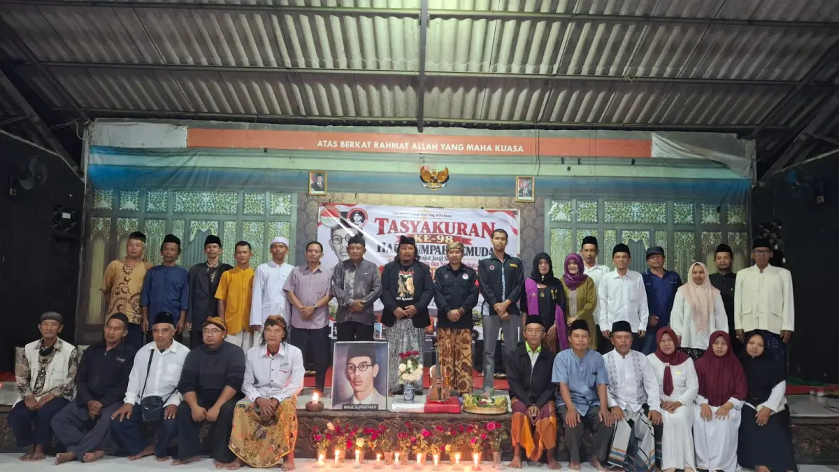 Peringati Sumpah Pemuda ke-98, Lintas Komunitas di Kediri Ingatkan Kesucian Janji Pejabat