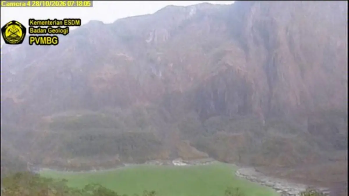 Gempa Tektonik Jauh Gunung Kelud Melonjak Jadi 15 Kali, Menurut Vulkanologi Statusnya Level I