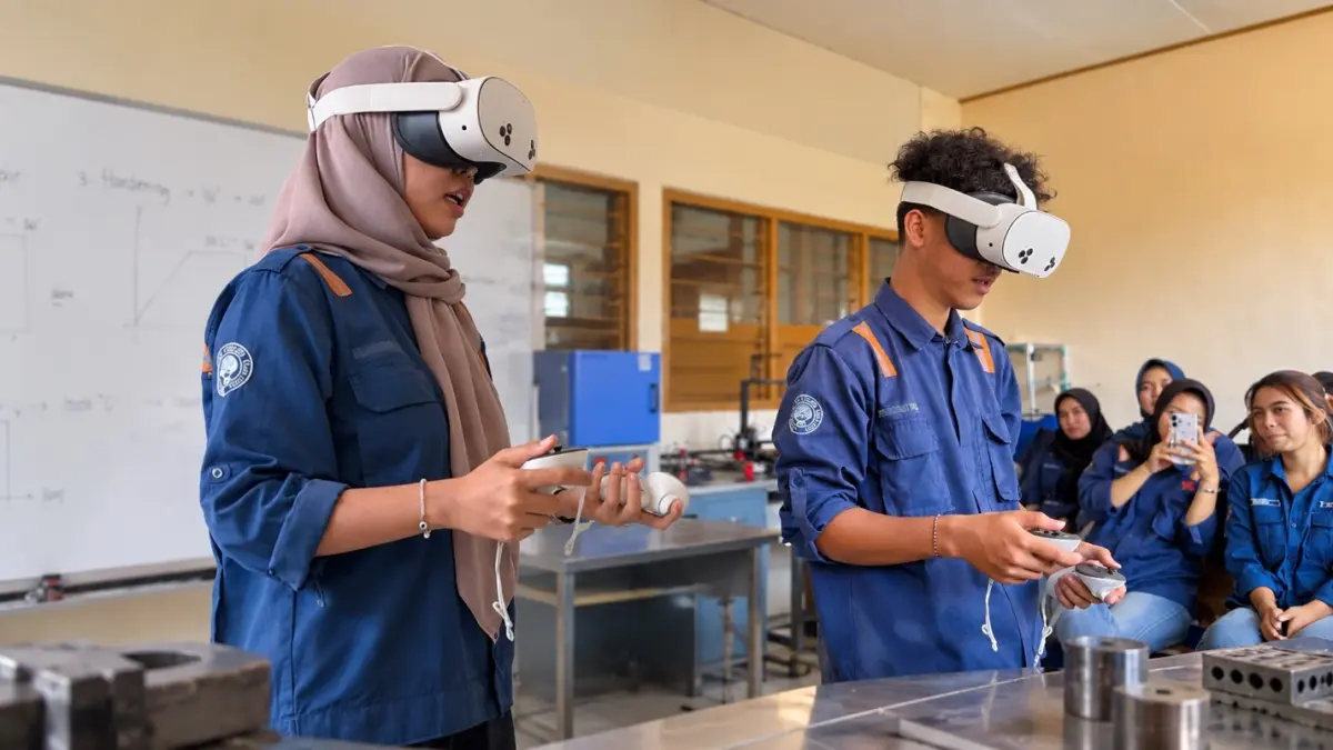 Dosen UM Kembangkan Media Virtual Reality untuk Visualisasi Pembelajaran Heat Treatment
