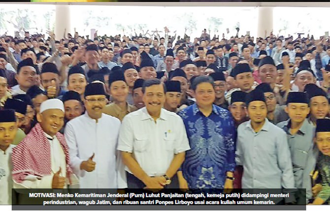 luhut-gelar-silaturahmi-ke-ponpes-lirboyo