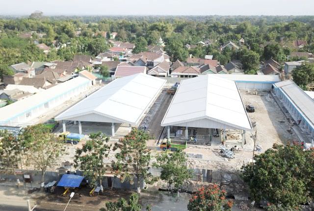 akhir-tahun-dua-pasar-di-kediri-selesai-revitalisasi