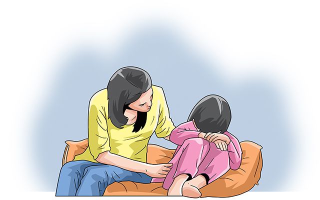 Ilustrasi korban pencabulan.