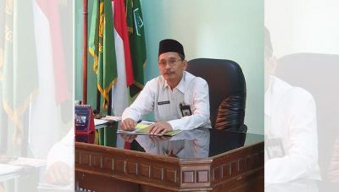 NAKHODA MADRASAH: Kepala MAN 1 Kota Kediri Drs. H Hary Wiyanto MPdI
