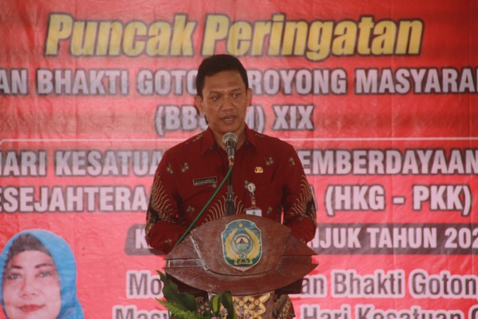 Puguh Harnoto, Kepala Dinas PMD Nganjuk. (Foto: Andhika Attar)