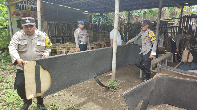 (Foto: Polsek Kediri Kota For JPRK)