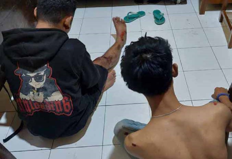 MR dan MF, dua pemuda ini terlibat kecelakaan, bahkan mereka juga positif menggunakan narkoba.