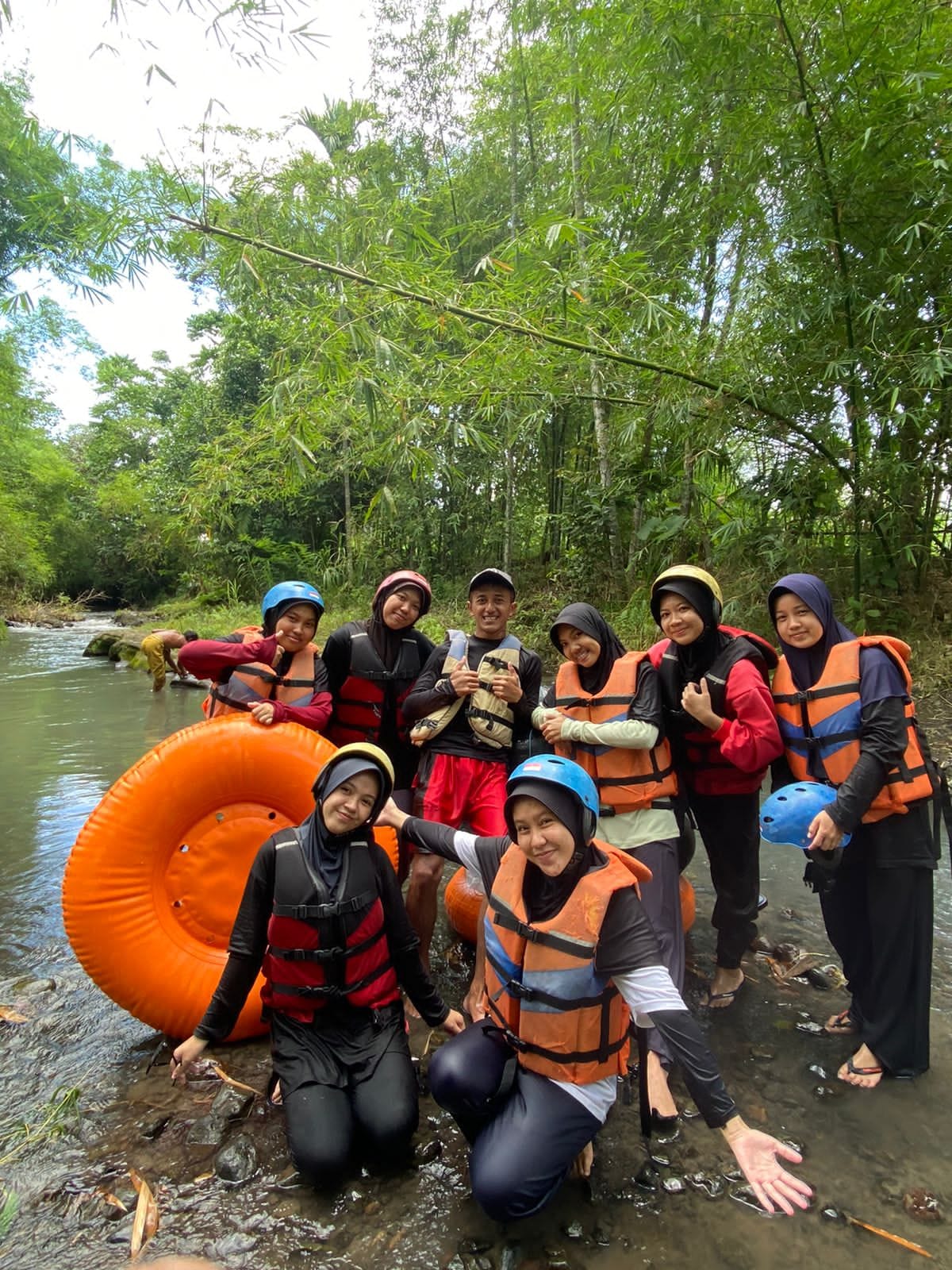 TUBING DESA WISATA LOMBOK KULON