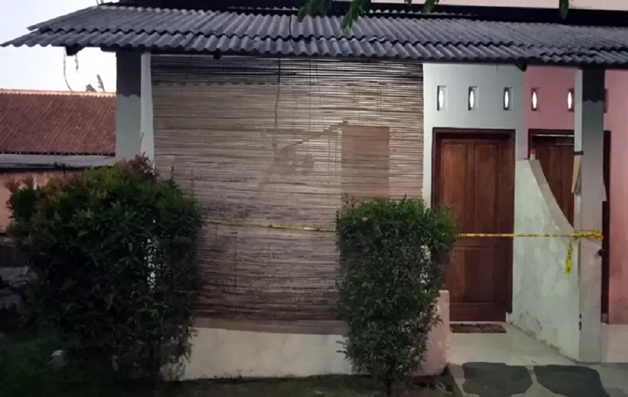 Rumah kos&nbsp; dihuni Waliyin tempat kejadian perkara (TKP) peristiwa mutilasi di Sleman, DIJ, tampak lengang pada Rabu (26/7) petang