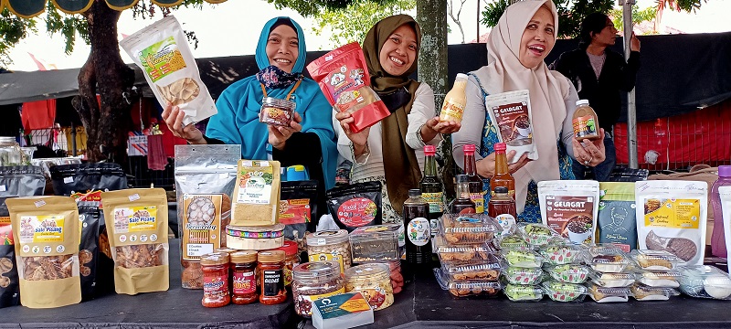SIAP JAJAKAN PRODUK: UMKM di Jember akan menjajakan produknya dalam gelaran JFC 2023.