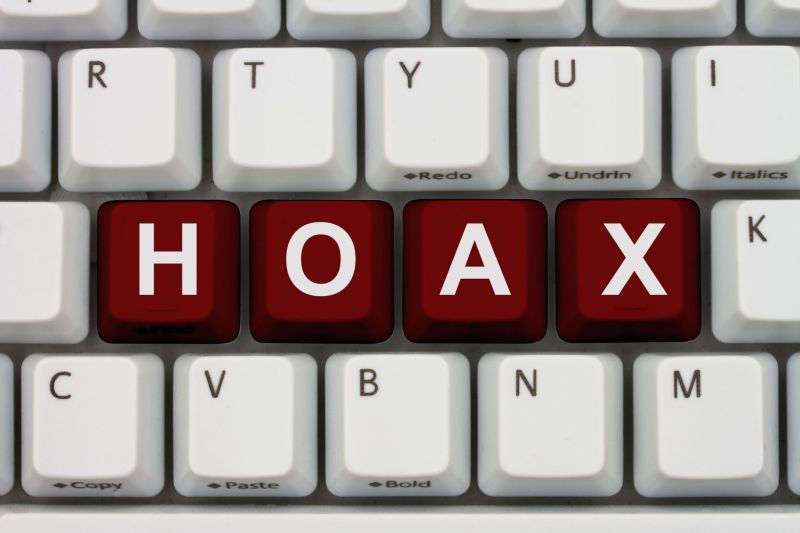 Ilustrasi Hoax. (Foto Ist)