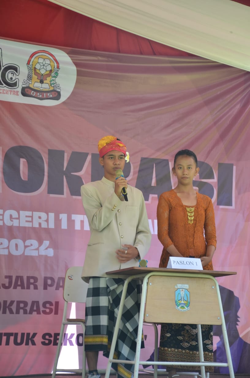 Rafi Sabian Terpilih Jadi Ketua OSIS SMAN 1 Tenggarang Bondowoso