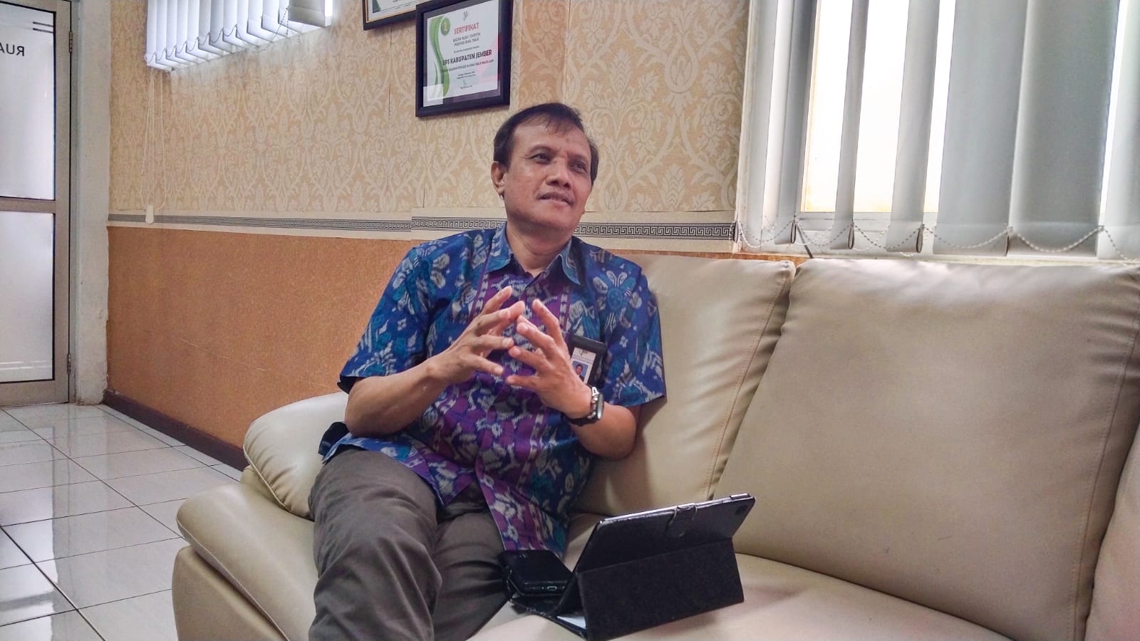 &ldquo;Dilihat dari sisi produksi struktur PDRB sektor pertanian, kehutanan, dan perikanan masih menjadi penyumbang tertinggi.&rdquo; TRI ERWANDI Kepala BPS Jember