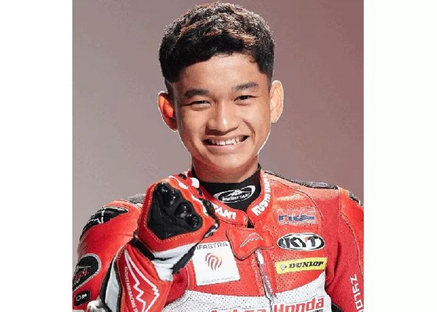 Fadillah Arbi Aditama. Dia akan tampil bersama Mario Suryo Aji di Moto3 GP Mandalika.