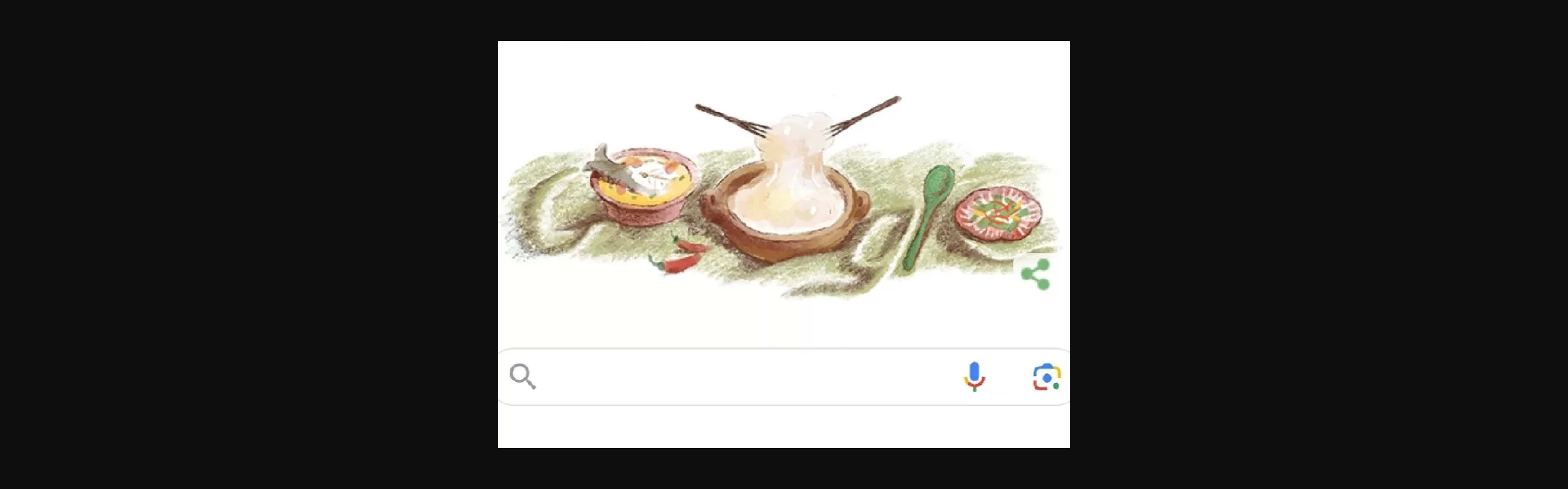 Google doodle tampilkan papeda atau bubur sagu, Jumat (20/10) namun tidak sedikit orang tidak mengenal bubur sagu itu sendiri.