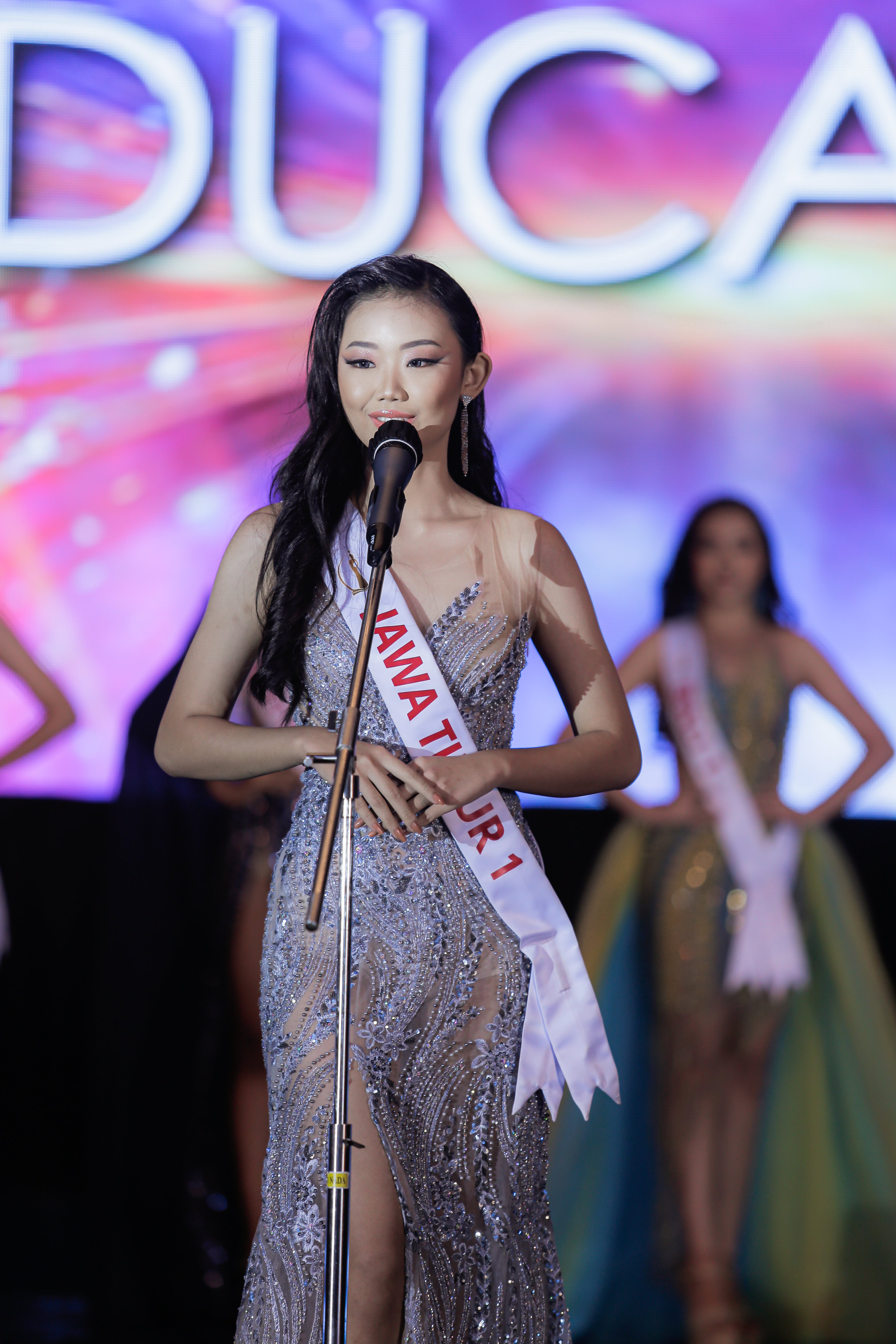 TAMPIL MAKSIMAL: Jesslyne Anggelina, model yang kerap mengharumkan nama Jember.