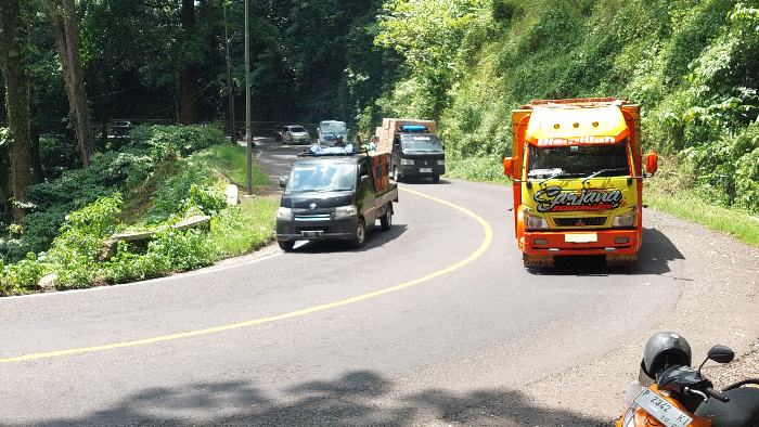 Jalur Gumitir Jember (Foto : Jumai / Radar Jember)