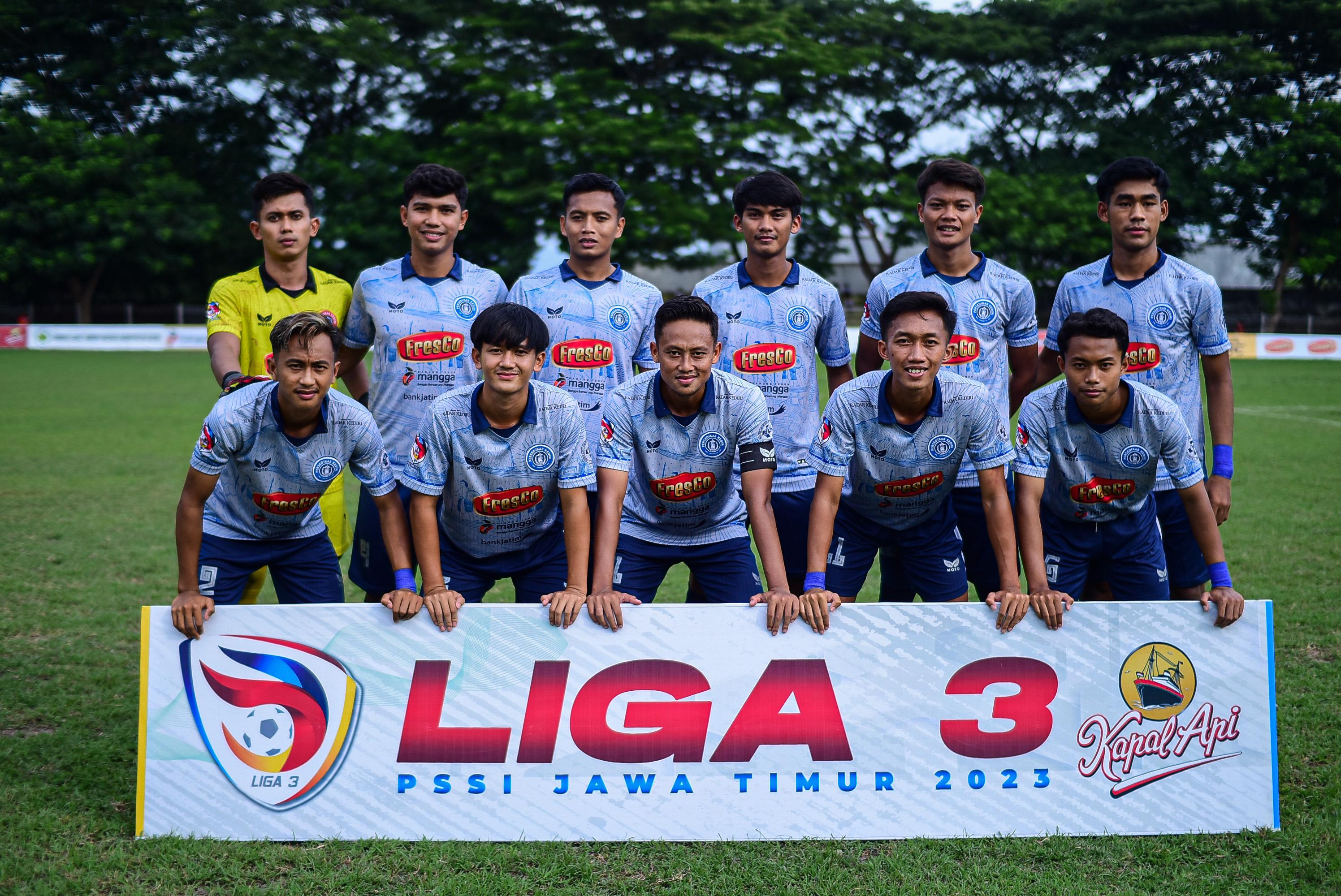 SKUAD PERSEDIKAB KAB. KEDIRI SAAT BERLAGA DI LIGA 3 ZONA JATIM