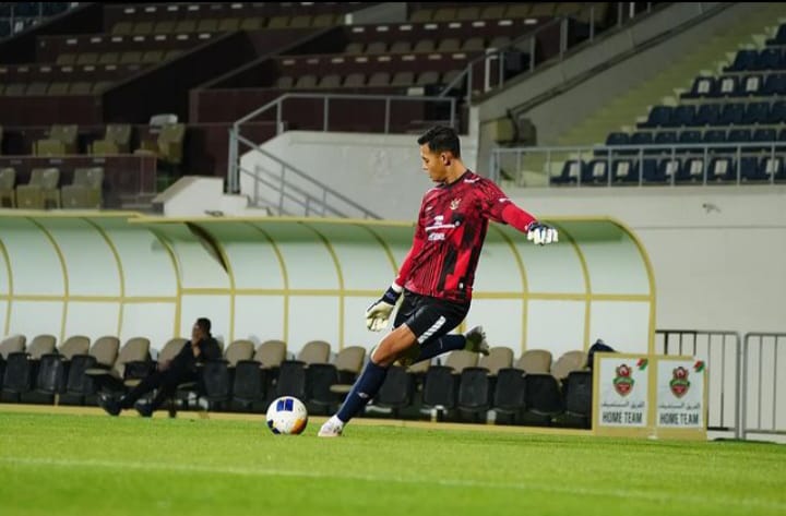 Erlangga Setyo saat mengikuti TC Timnas U-23 untuk persiapan Piala Asia. (DOK PSSI.ORG)