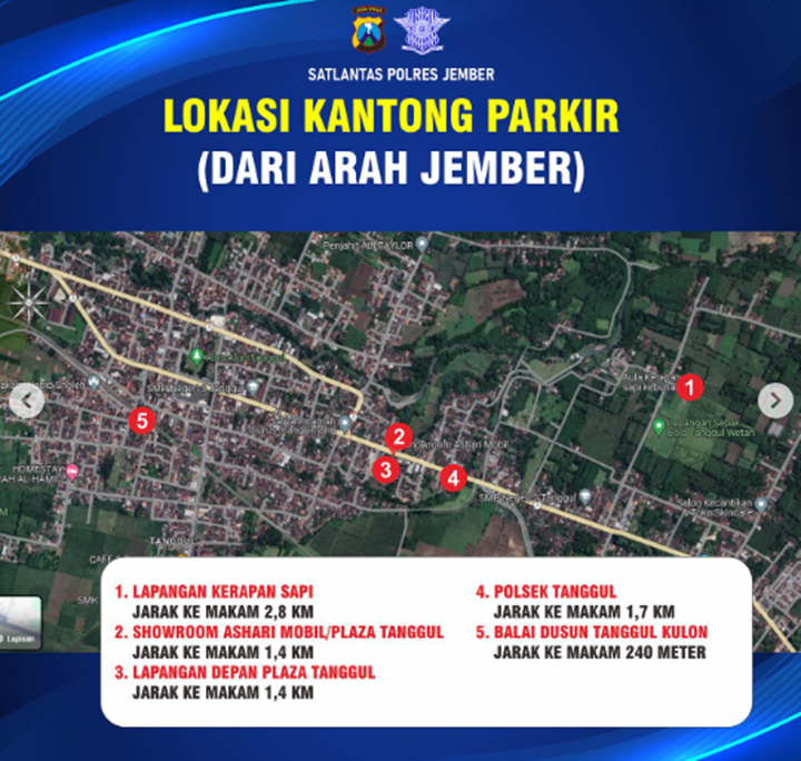 DOK Instagram Satlantas Jember