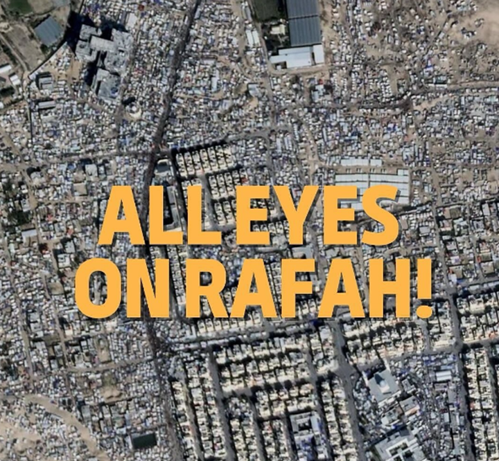 All Eyes on Rafah (DOK INSTAGRAM Mia Birdsong)