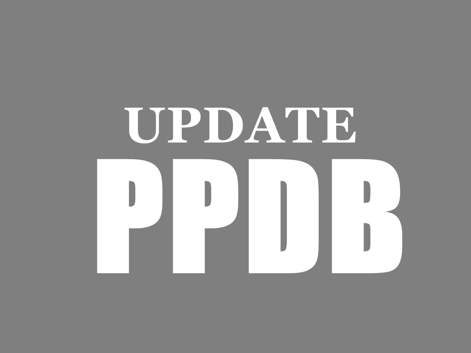 update PPDB