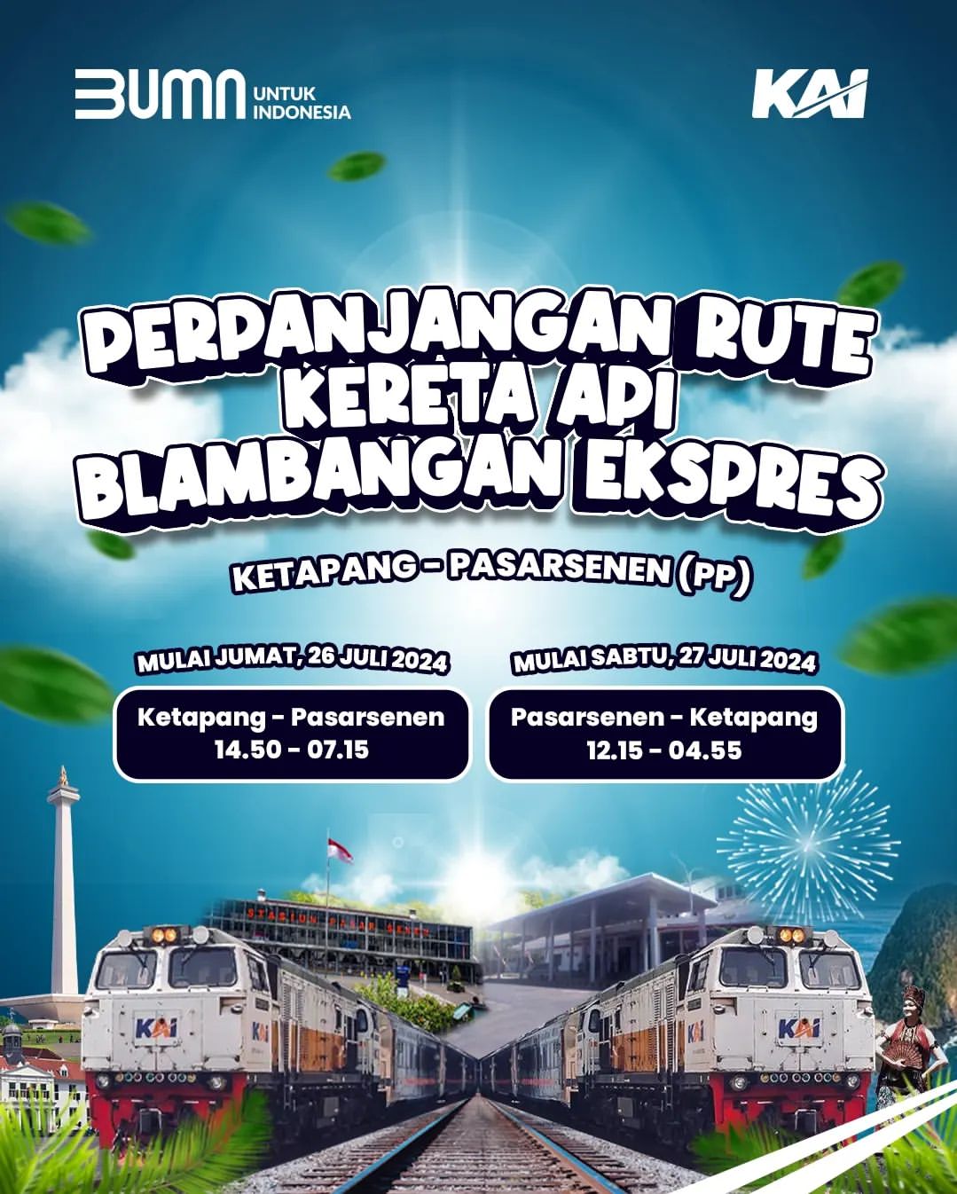 sumber foto: instagram resmi PT KAI