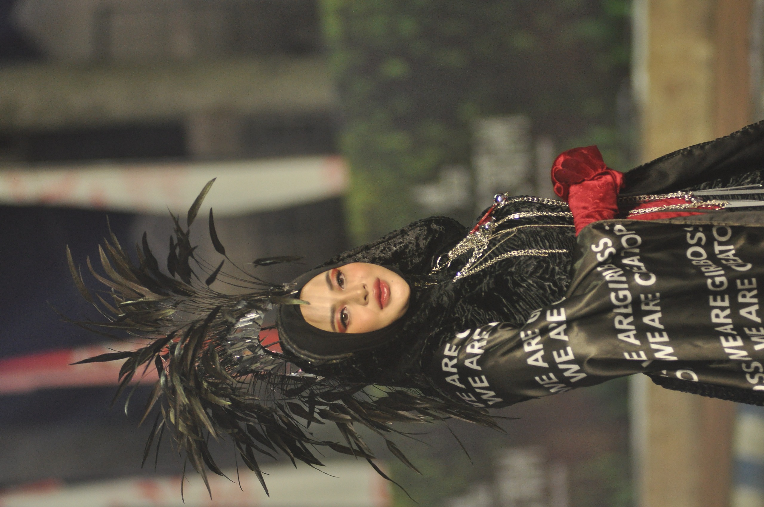 ANGGUN: Aurel Hermansyah ketika tampil di JFC 2024. (TRI JOKO/RJ)