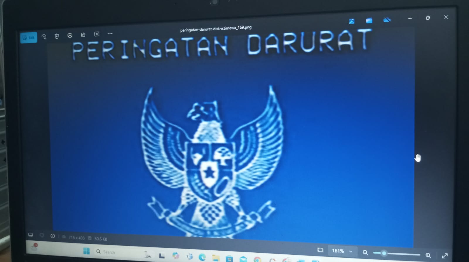 PERINGATAN DARURAT