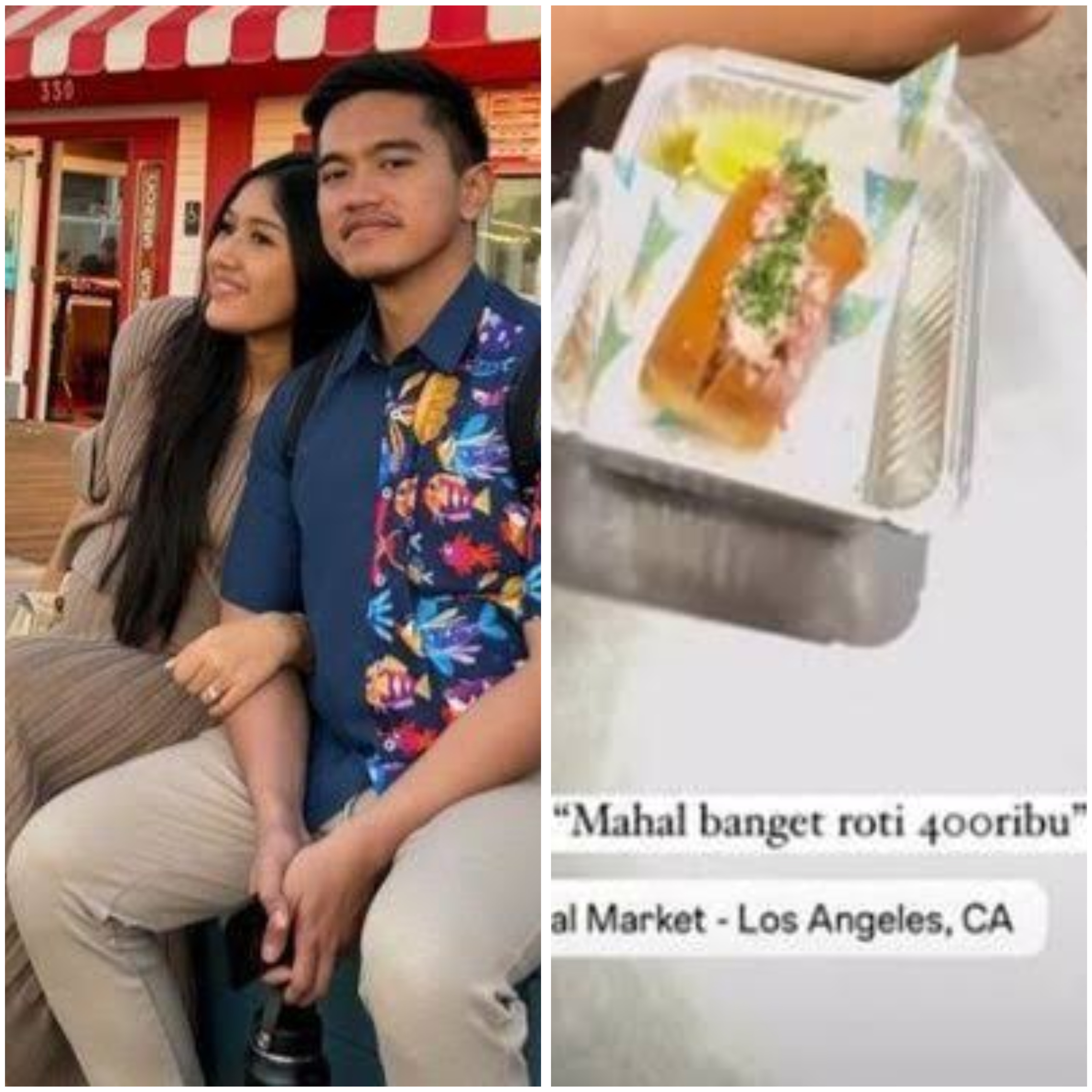 Momen Kaesang-Erina saat berada di Amerika Serikat dan membeli roti dengan harga Rp 400 ribu malah dihujat warganet.
