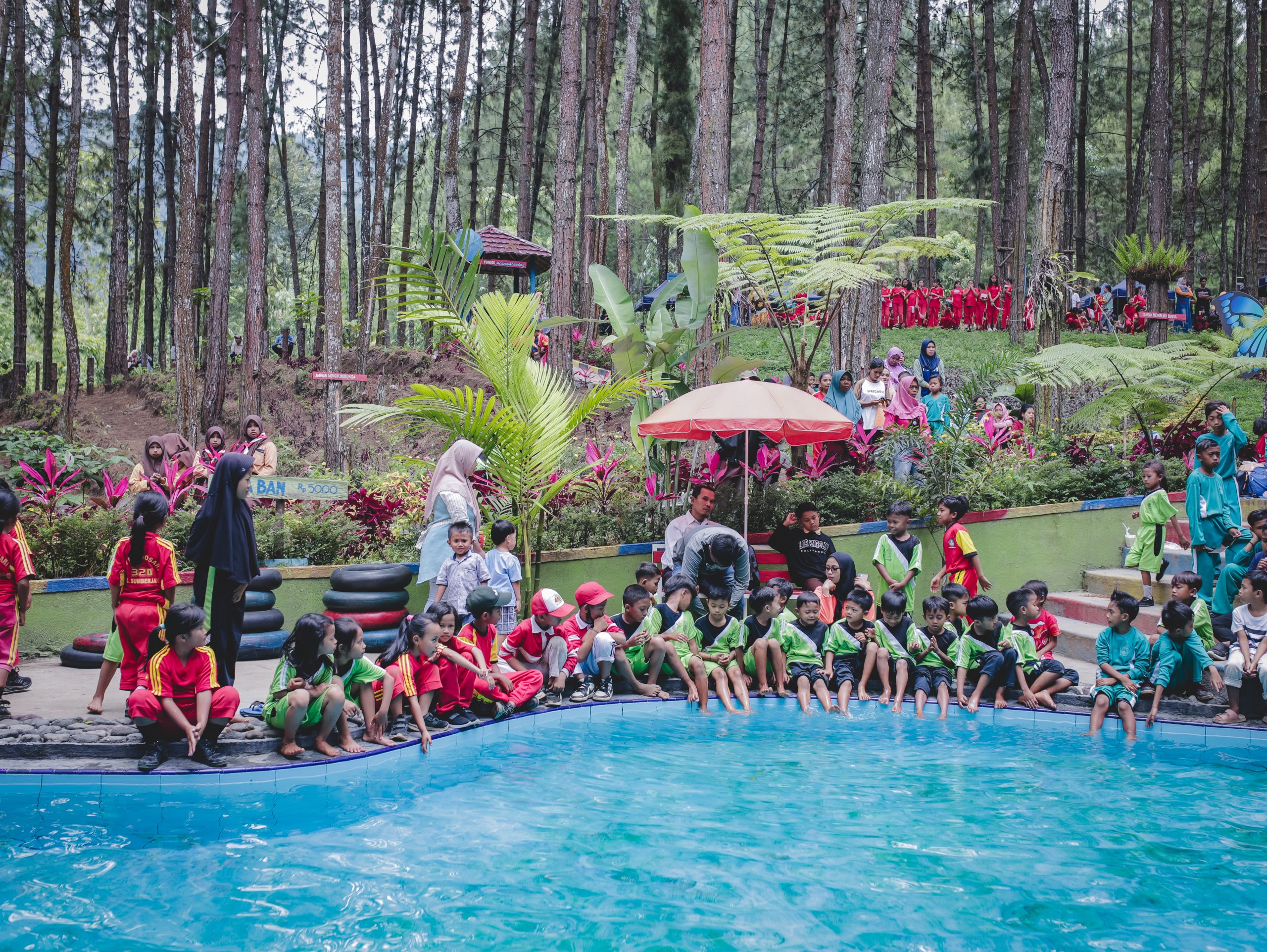 wisata air terjun 7 bidadari. (HUMAS PEMKAB JEMBER)