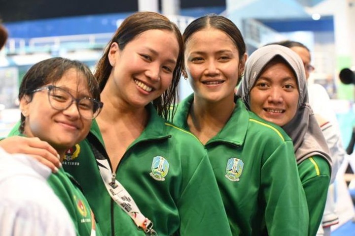 Foto: atlet renang PON XXI Aceh-Sumut 2024 (Sumber: KONI Jatim)