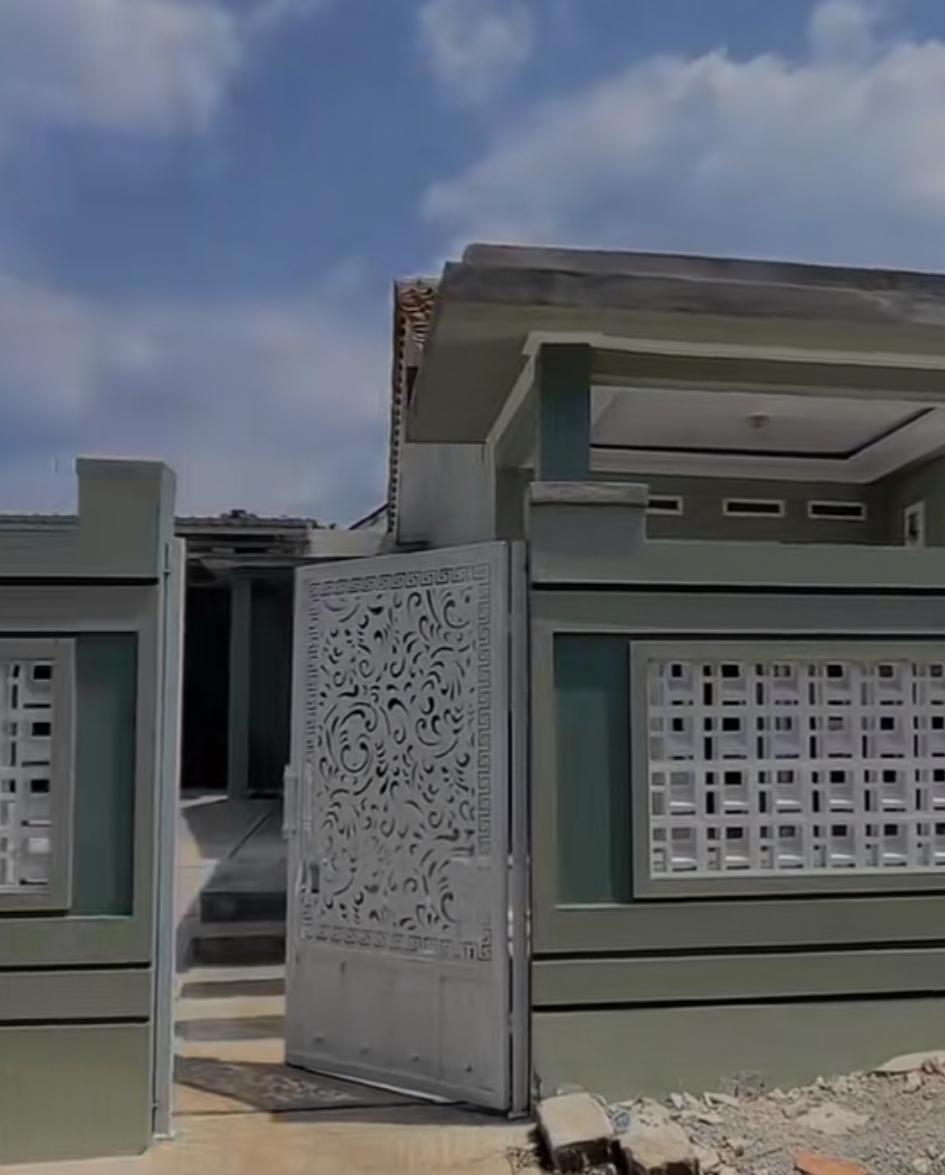 Rumah hijau di Bogor yang dirampok hingga menewaskan pemilik rumah.