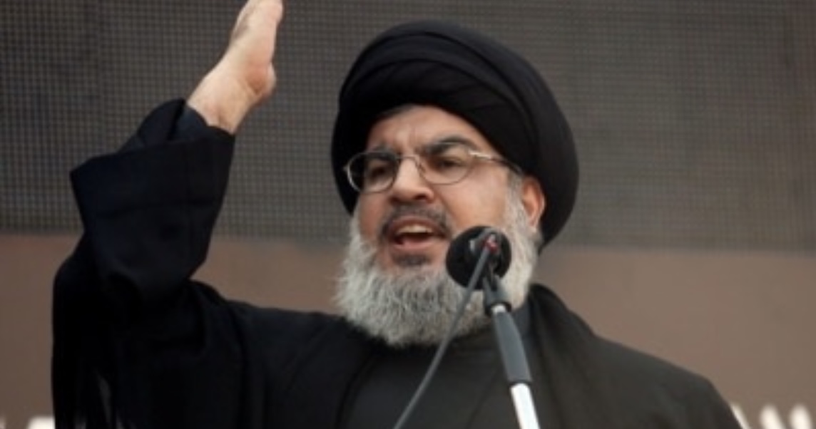 Pemipin Hizbullah Hassan Nasrallah