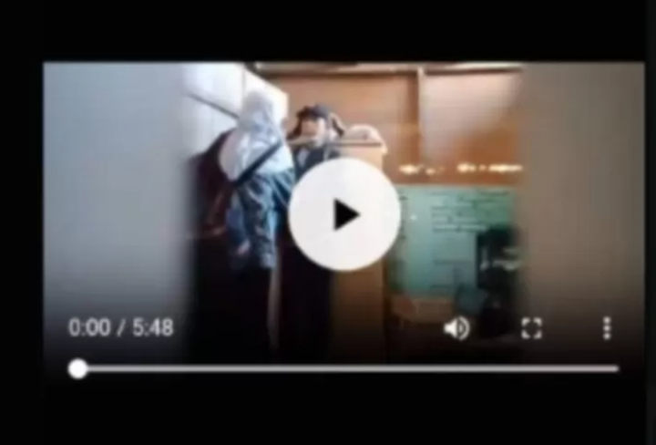 tangkapan layar kondisi terbaru siswi gorontalo usai video tersebar luas di media sosial (X)