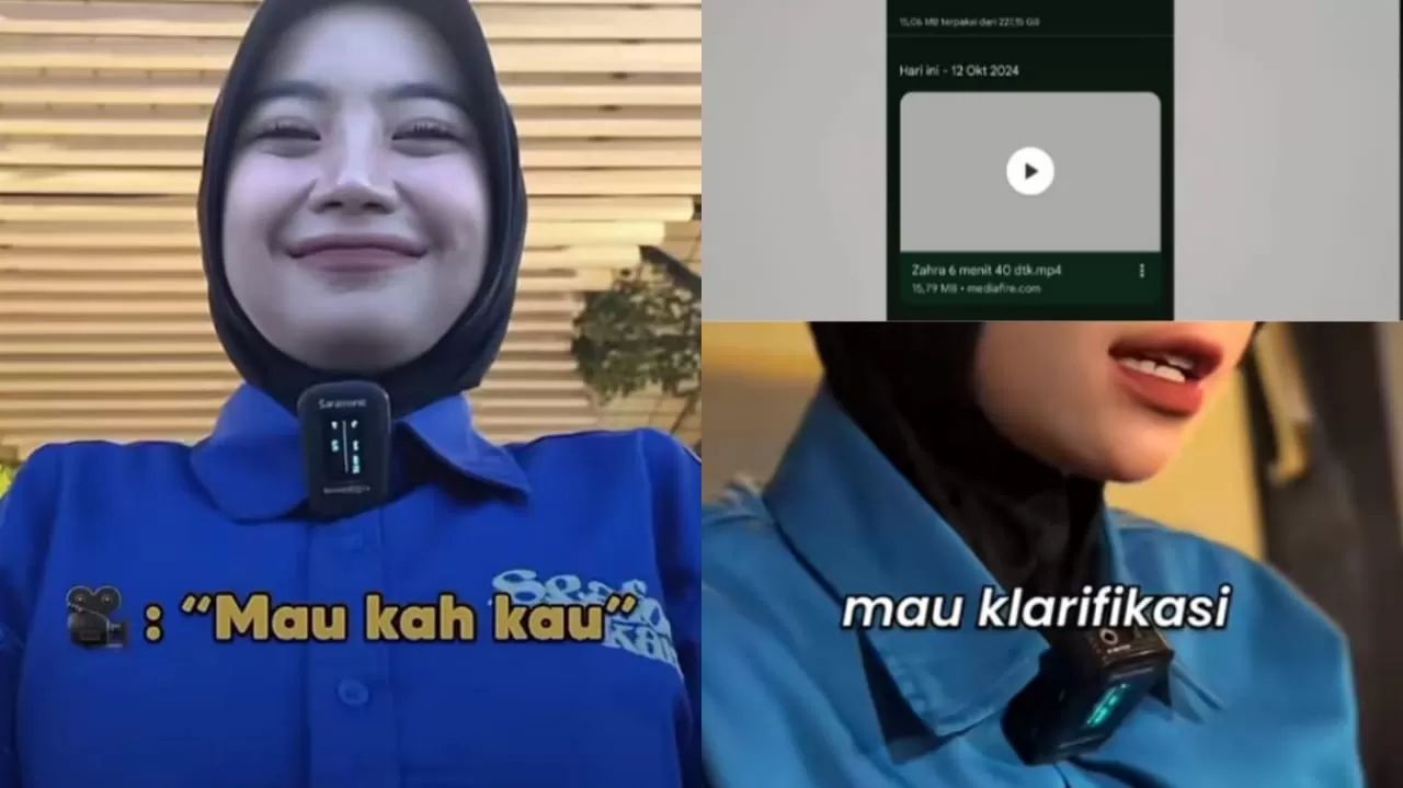 Foto: Screenshoot Video TikTok @zhraagsti  Sumber: TikTok @zhraagsti