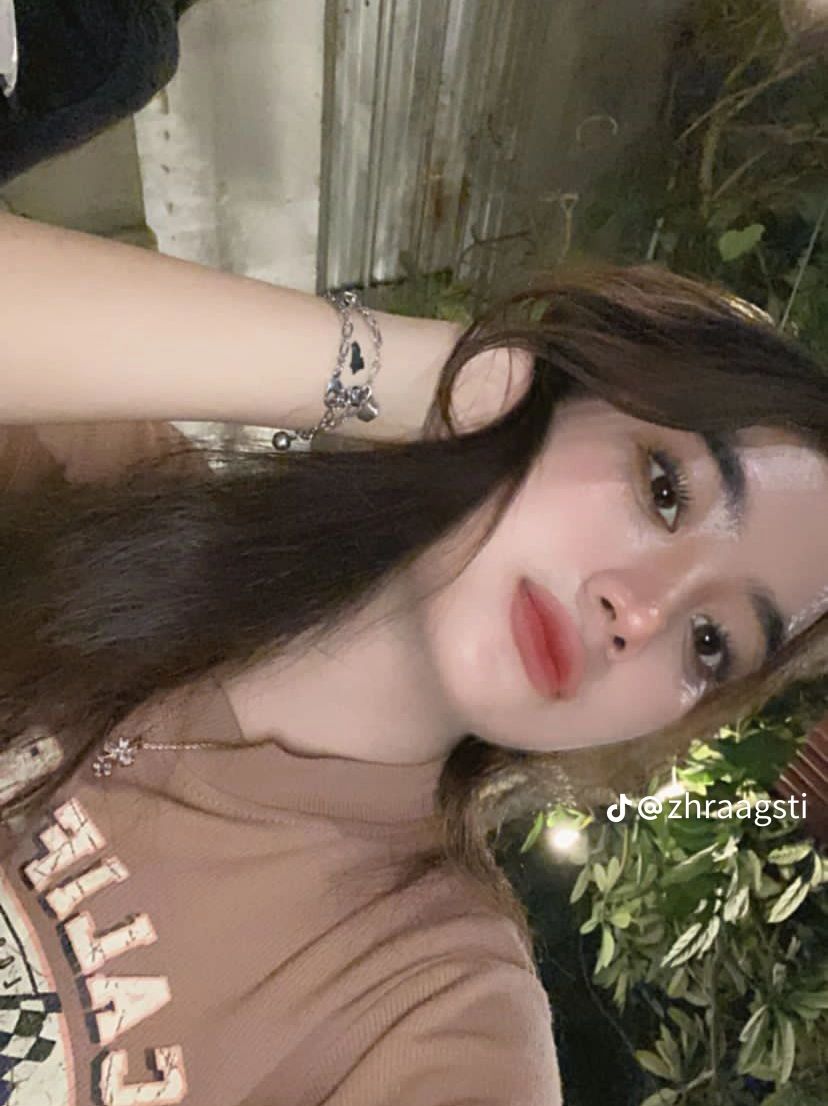 Foto: foto Zahra Agesti di Tiktoknya.  Sumber: tiktok @zhraagsti