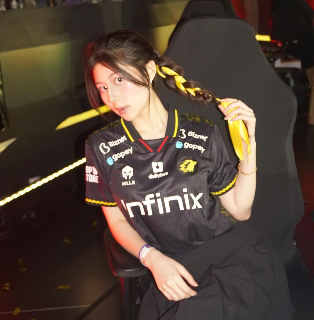 Foto: Lydia ONIC, Brand Ambassador ONIC eSport (Sumber: Instagram @lydiaaas__)