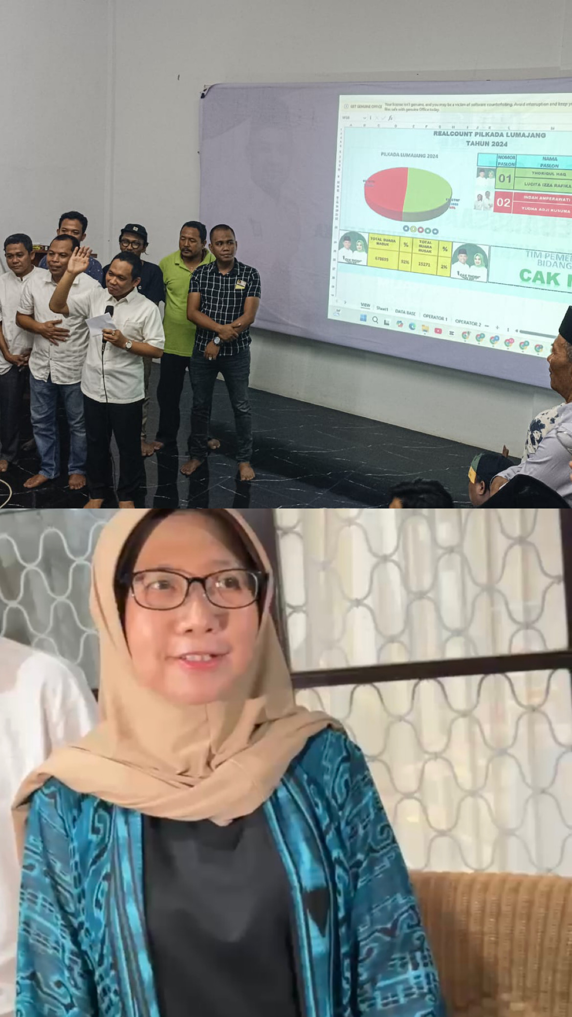 Kedua paslon nomor urut 01 dan 02 rilis klaim kemenangan.