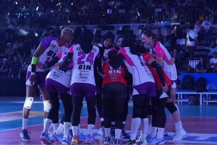 Caption: Skuad Jakarta BIN Di Proliga 2024  Sumber: Instagram @karabajema  &nbsp;