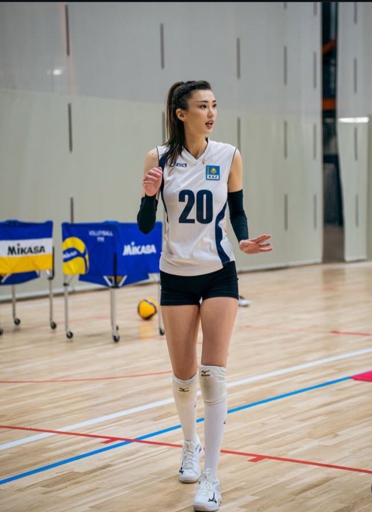 Pevoli Sabina Atlynbekova, Calon Pemain Yogya Falcons Sumber: Instagram @Atlynbekova_20