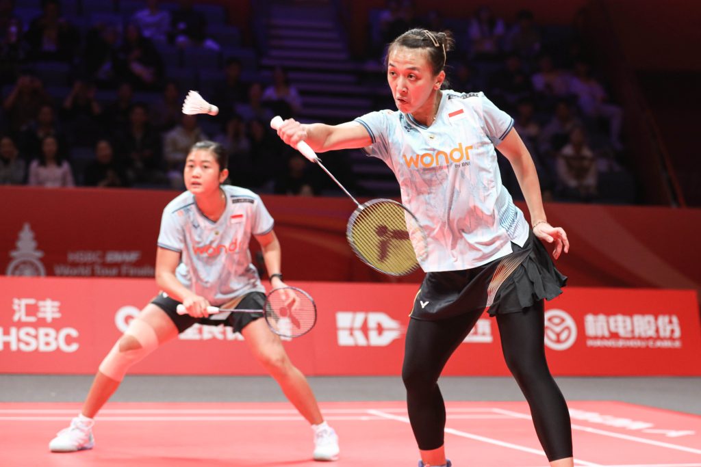 ANDALAN INDONESIA: Febriana Dwipuji Kusuma/Amallia Cahaya Pratiwi (Ana/Tiwi) kini menjadi andalan bagi Indonesia di sektor ganda putri.