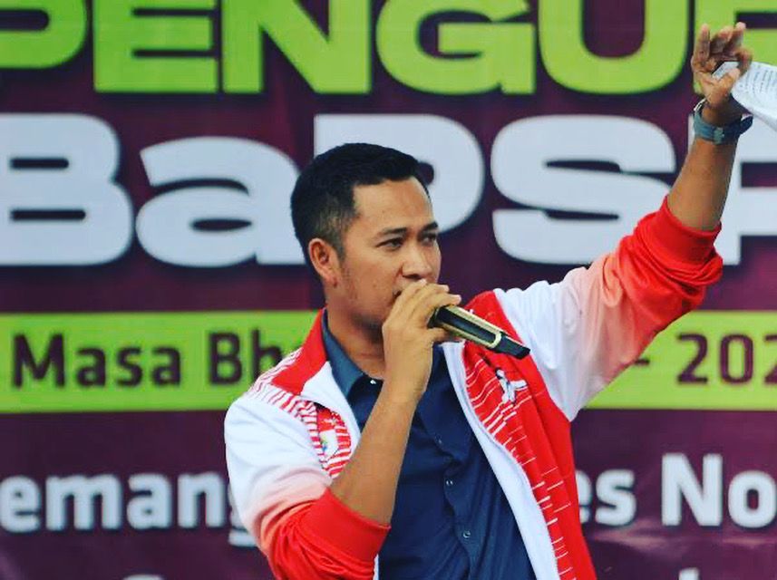 Exco PSSI periode 2023 -2027 Eko Setiawan. Namanya disebut-sebut warganet di instagram, soal sebagai CEO Persibo dan gol goib melawan Deltras. (Foto : Istimewa)